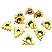 10 piezas 16IR AG60 CNC Torno de carburo de roscado indexable (16IR AG60)